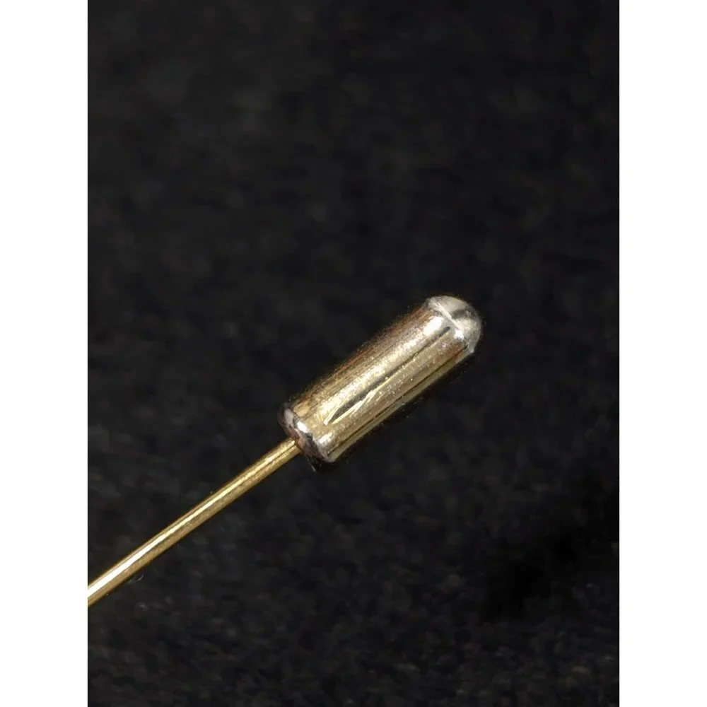Vintage‎ Gold Tone Fruit Salad Pear  Stick Pin